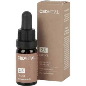 CBC (Cannabichromen) Öl 2,5%