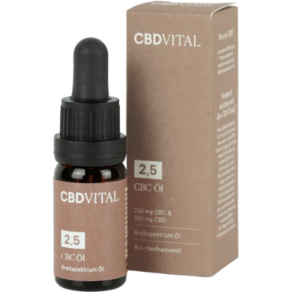 CBC (Cannabichromen) Öl 2,5%