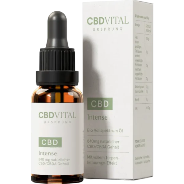 CBD Vollspektrum Öl URSPRUNG Intense